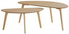 Couchtisch 'Nagano' 2er Set - Eiche